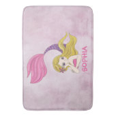 Tapis De Bain Conception de la sirène (devant Vertical)