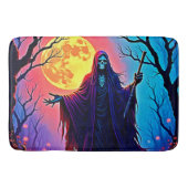 Tapis De Bain Conception de l'appel de éffrayant Moon Death (Devant)