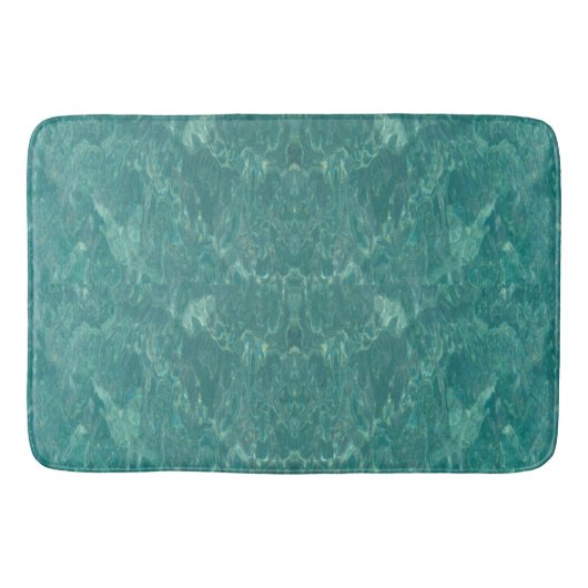 Tapis De Bain Conception de l'eau en mer des Caraïbes (Devant)