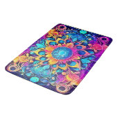 Tapis De Bain Conception de Mandala psychédélique (Angle)