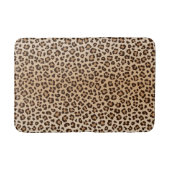 Tapis De Bain Conception de motif imprimé léopard exotique (Devant)