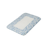 Tapis De Bain conception de papeterie bleue de carreau d'Azulejo (Angle)