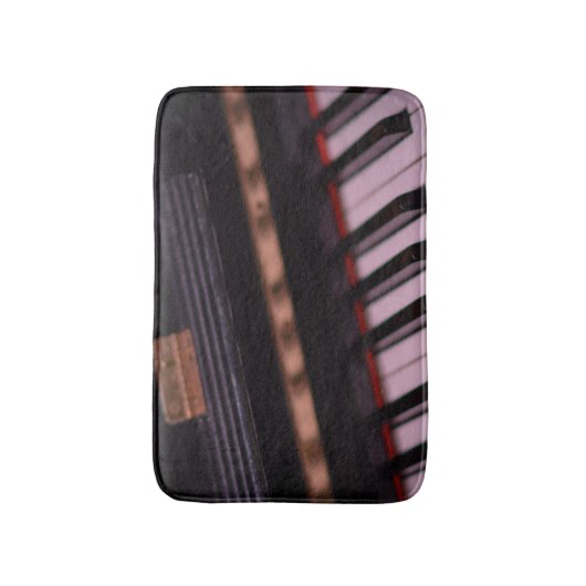 Tapis De Bain Conception de piano géniale (Devant (Vertical))