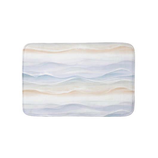 Tapis De Bain Conception de plage de vague océanique 365 (Devant)