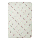 Tapis De Bain Conception de points de Polka Whimsical (devant Vertical)