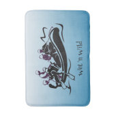 Tapis De Bain Conception de Rafting de Rivière White Water (Devant (Vertical))