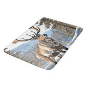 Tapis De Bain Conception de rennes canadiens sauvages (Angle)