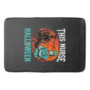 Tapis De Bain Conception de soins infirmiers Halloween épouvanta
