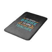 Tapis De Bain Conception de sorcière Halloween pour enseignant à (Angle)
