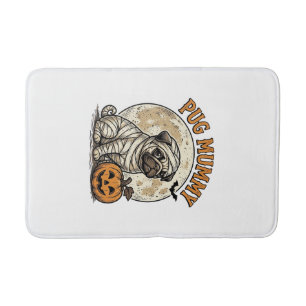 Tapis De Bain Conception de T-shirt de chien vintage Halloween M
