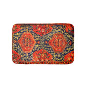 Tapis De Bain Conception de tapis d'époque orientale - bleu et o (Devant)