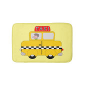 Tapis De Bain Conception de taxi jaune (Devant)