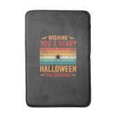 Tapis De Bain Conception de toile d'araignée d'Halloween effraya (Devant (Vertical))