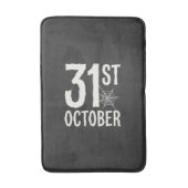 Tapis De Bain Conception de toile d'araignée Halloween du 31 oct (Devant (Vertical))