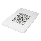 Tapis De Bain Conception de typographie de citation d'amant de c (Angle)