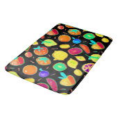 Tapis De Bain Conception de vision de néon fruité (Angle)