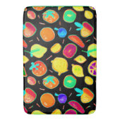 Tapis De Bain Conception de vision de néon fruité (devant Vertical)