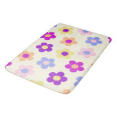 Tapis De Bain Conception d'énergie à grande fleur - Arrière - pl (Angle)