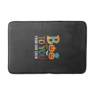 Tapis De Bain Conception d'équipe Halloween Bouh Bouh à toi_1