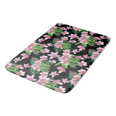Tapis De Bain Conception d'orchidées à l'aquarelle 27  (Angle)