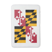Tapis De Bain Conception du drapeau de l'État du Maryland (Devant (Vertical))