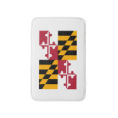 Tapis De Bain Conception du drapeau de l'État du Maryland (Devant (Vertical))