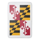Tapis De Bain Conception du drapeau de l'État du Maryland (devant Vertical)