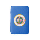 Tapis De Bain Conception du drapeau de l'État du Minnesota (Devant (Vertical))