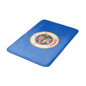 Tapis De Bain Conception du drapeau de l'État du Minnesota (Angle)