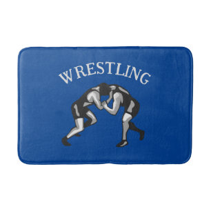 Tapis De Bain Conception du lutteur