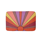 Tapis De Bain Conception dynamique du coucher de soleil (Devant)