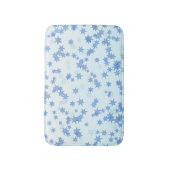 Tapis De Bain Conception Étoiles Bleues (Devant (Vertical))
