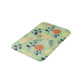 Tapis De Bain Conception florale rétro (Angle)
