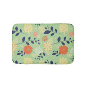 Tapis De Bain Conception florale rétro (Devant)