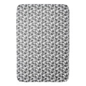 Tapis De Bain Conception florale Vingt et un (devant Vertical)