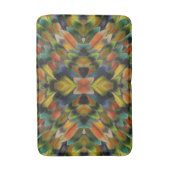 Tapis De Bain Conception fractale des plumes de l'inséparable (Devant (Vertical))