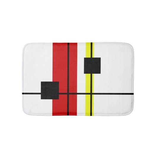 Tapis De Bain Conception géométrique (Devant)