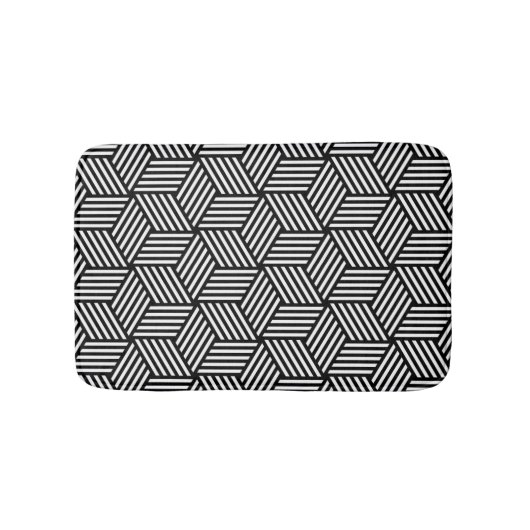 Tapis De Bain Conception géométrique d'art de motif (Devant)