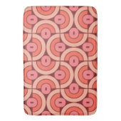 Tapis De Bain Conception géométrique rétro style années 70 (devant Vertical)