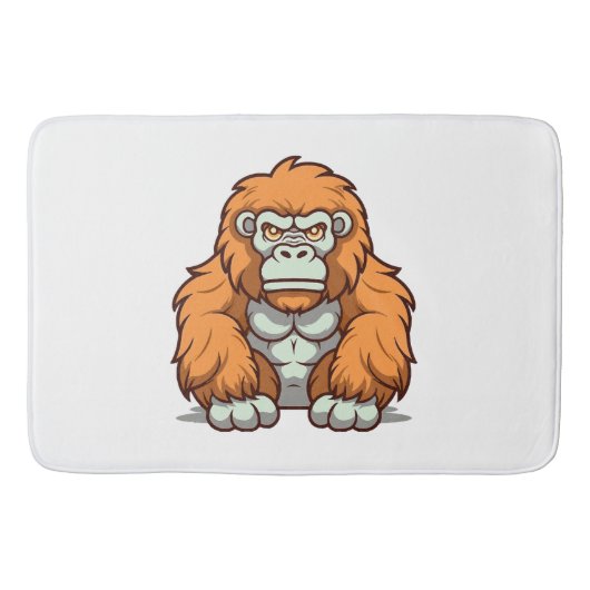 Tapis De Bain Conception graphique de style Kawaii dans des tein (Devant)