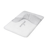 Tapis De Bain Conception graphique moderne, simple et élégante d (Angle)
