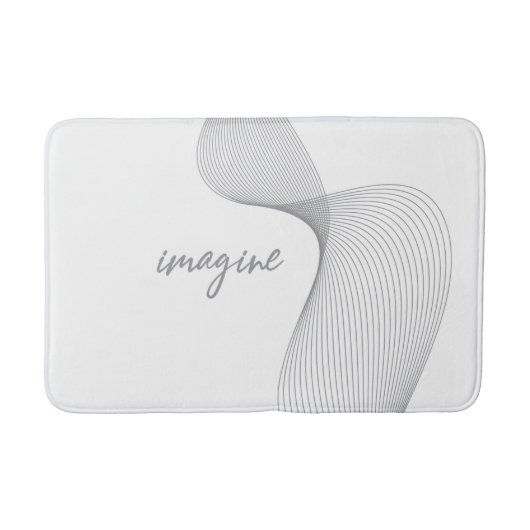 Tapis De Bain Conception graphique moderne, simple et élégante d (Devant)