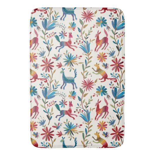 Tapis De Bain Conception inspirée d'Otomi (devant Vertical)