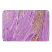 Tapis De Bain Conception liquide violette (Devant)