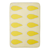 Tapis De Bain Conception moderne à base de plantes Mat de bain (devant Vertical)