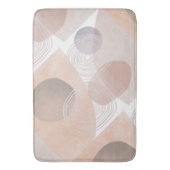 Tapis De Bain Conception Motif Abstraite (devant Vertical)
