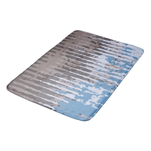 Tapis De Bain Conception Patiné/Brown (Angle)