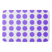 Tapis De Bain Conception Pois violette (Devant)