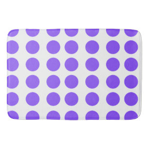 Tapis De Bain Conception Pois violette