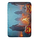 Tapis De Bain Conception rituelle d'Halloween éffrayant (devant Vertical)